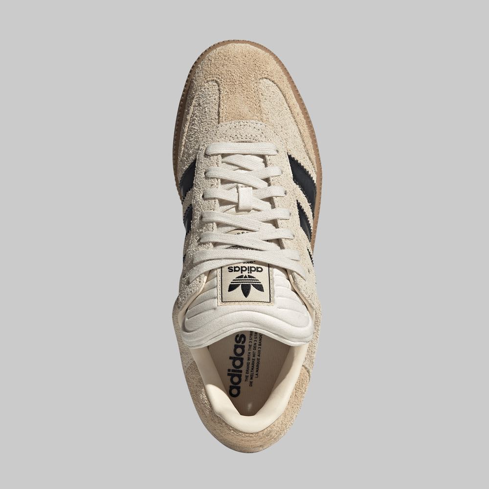 adidas gazelle silver green womens Tenis Adidas Samba Beige Negro Dama – Libélula Flux main image 0