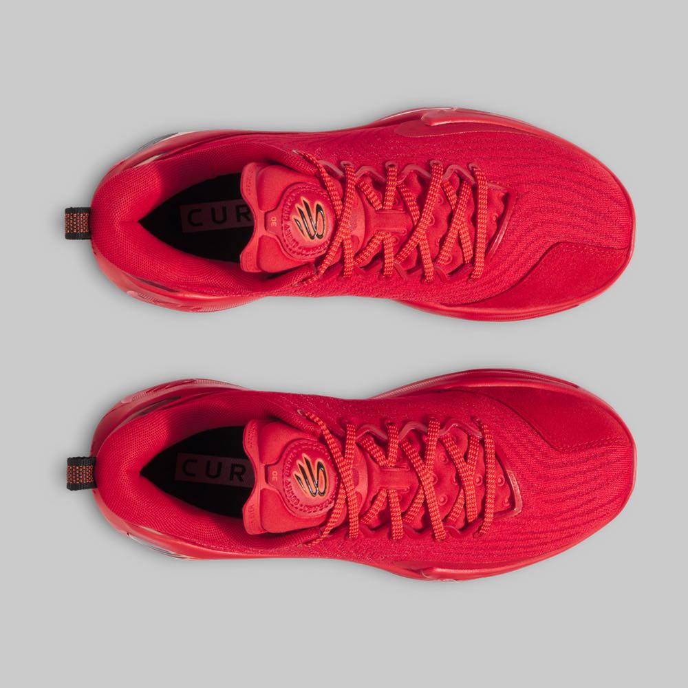 Tenis Under Armour Curry 12 Hombre Color Rojo/Rojo