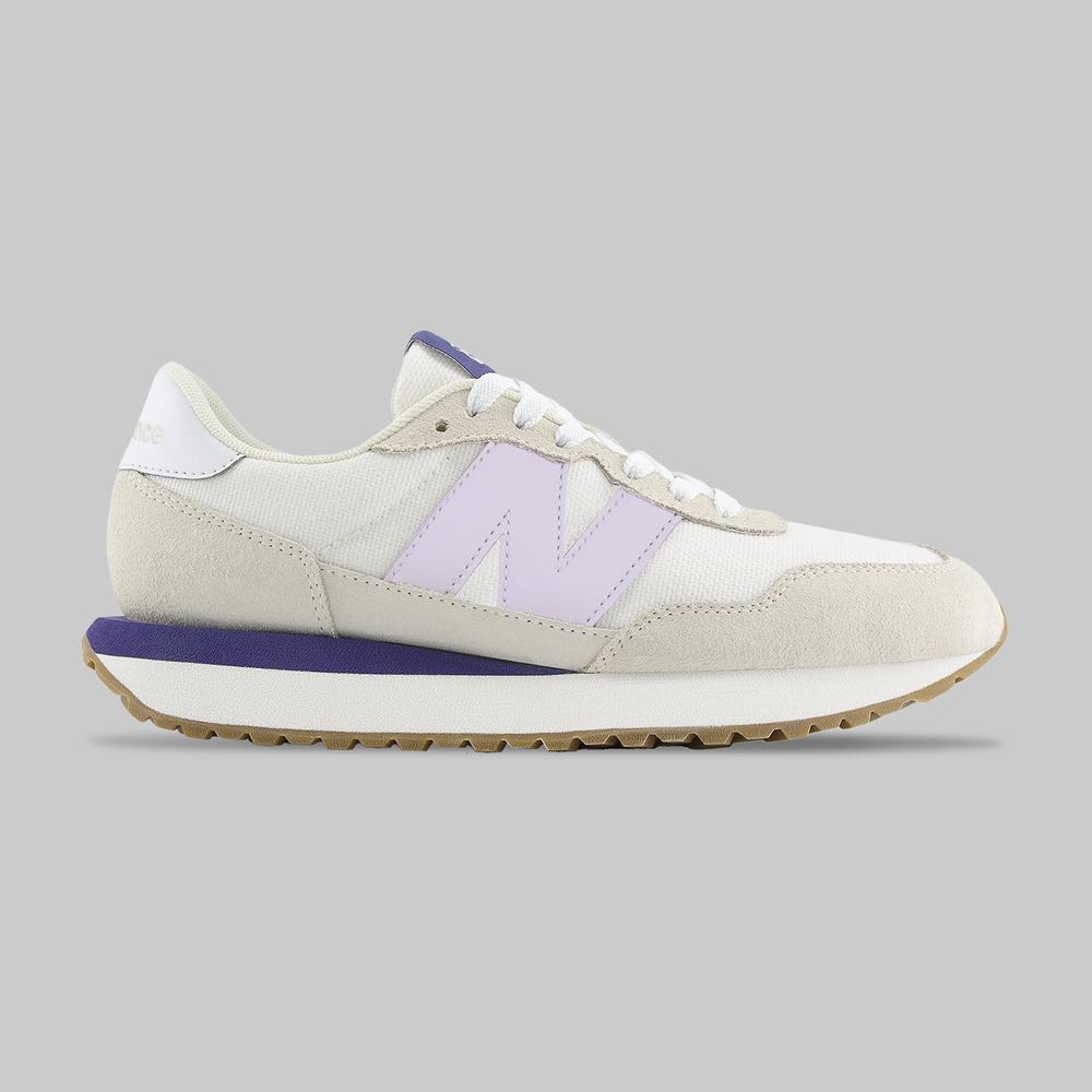 Tenis New Balance 237 Mujer Color Blanco/Morado