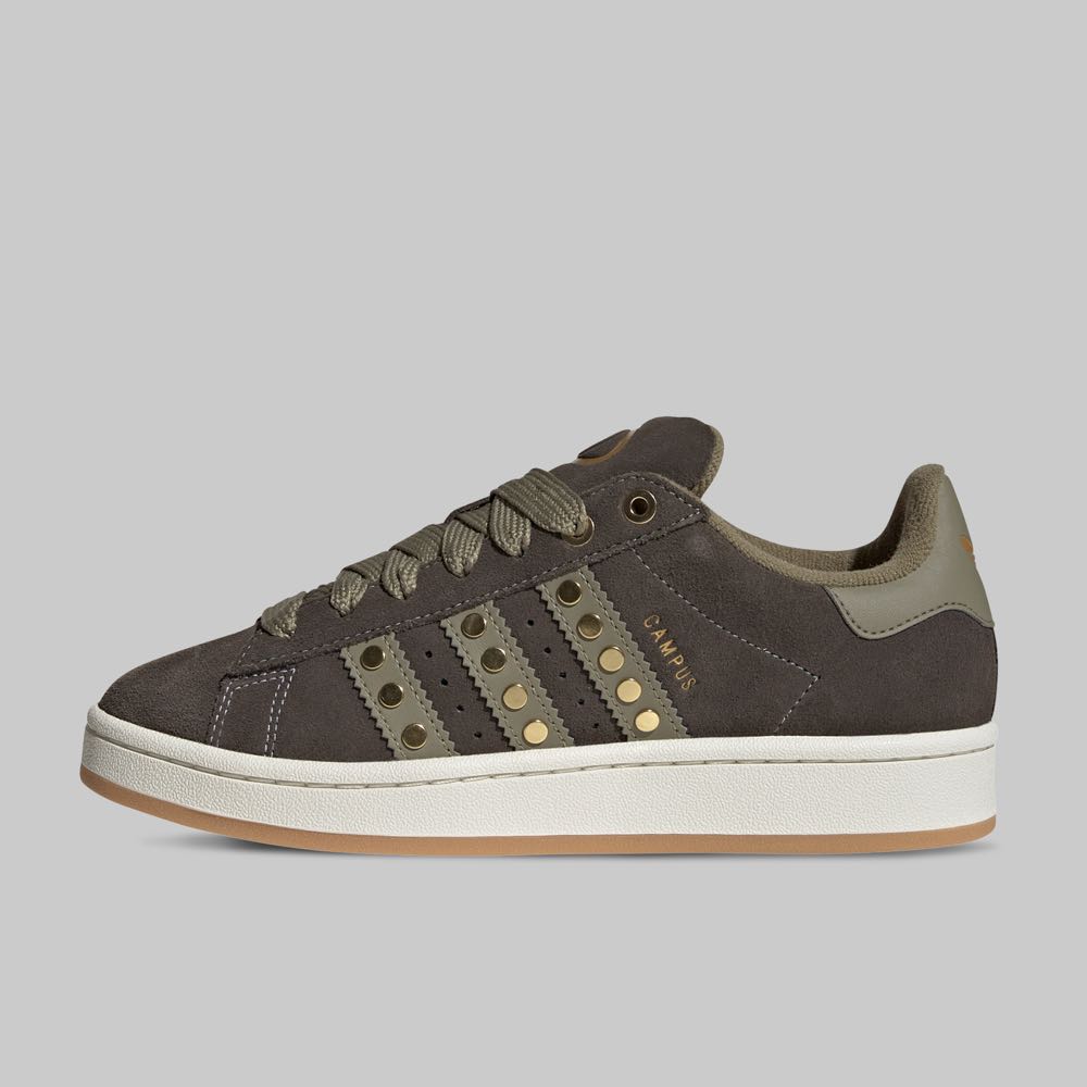 adidas gazelle silver green womens adidas Campus 00s Shoes - Women's - Silver Green / Off White / Gum main image 1