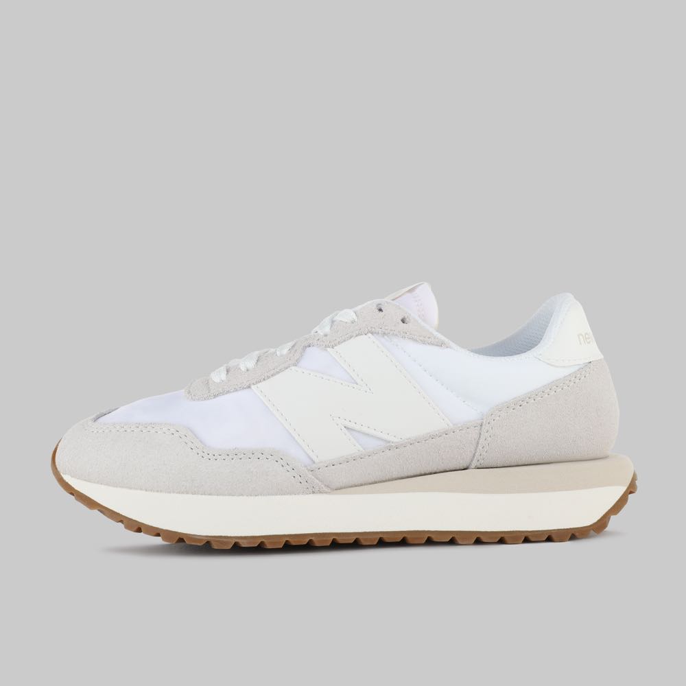 Tenis New Balance 237 Mujer Color Gris/Blanco