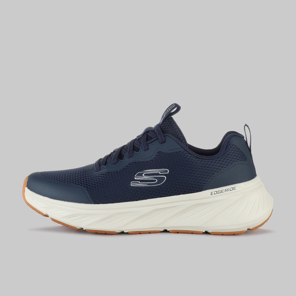 SOLDIRO EDGERIDE SP702L＋ Amazon.com | Skechers Men's Edgeride Sneaker, Navy Mesh TPU White