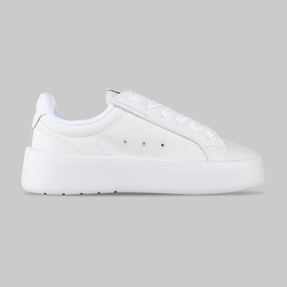 Tenis Lacoste Carnaby Platform Mujer Color Blanco/Blanco