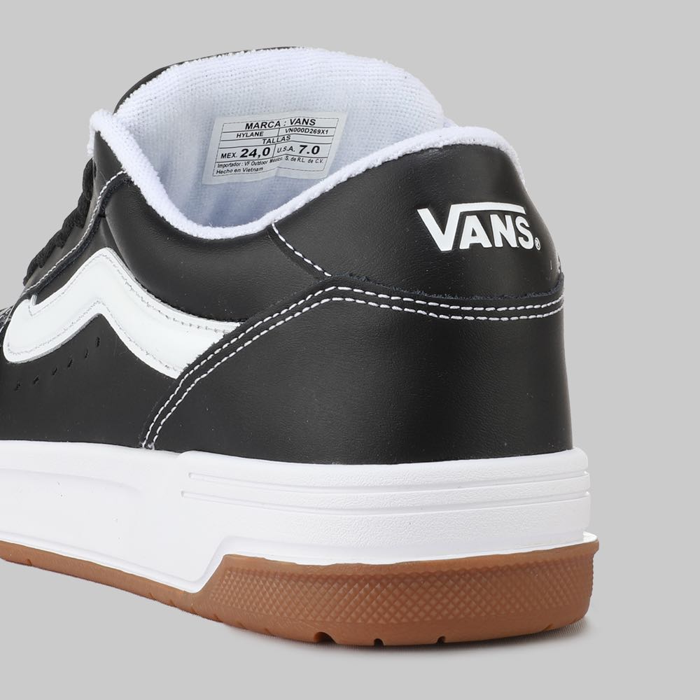 Tenis Vans Hylane Mujer Color Negro/Blanco