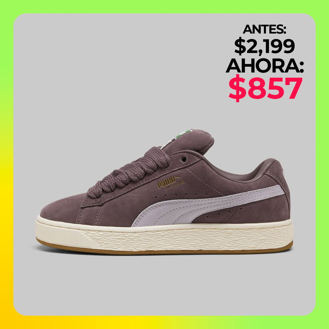 Tenis PUMA Suede XL Mujer