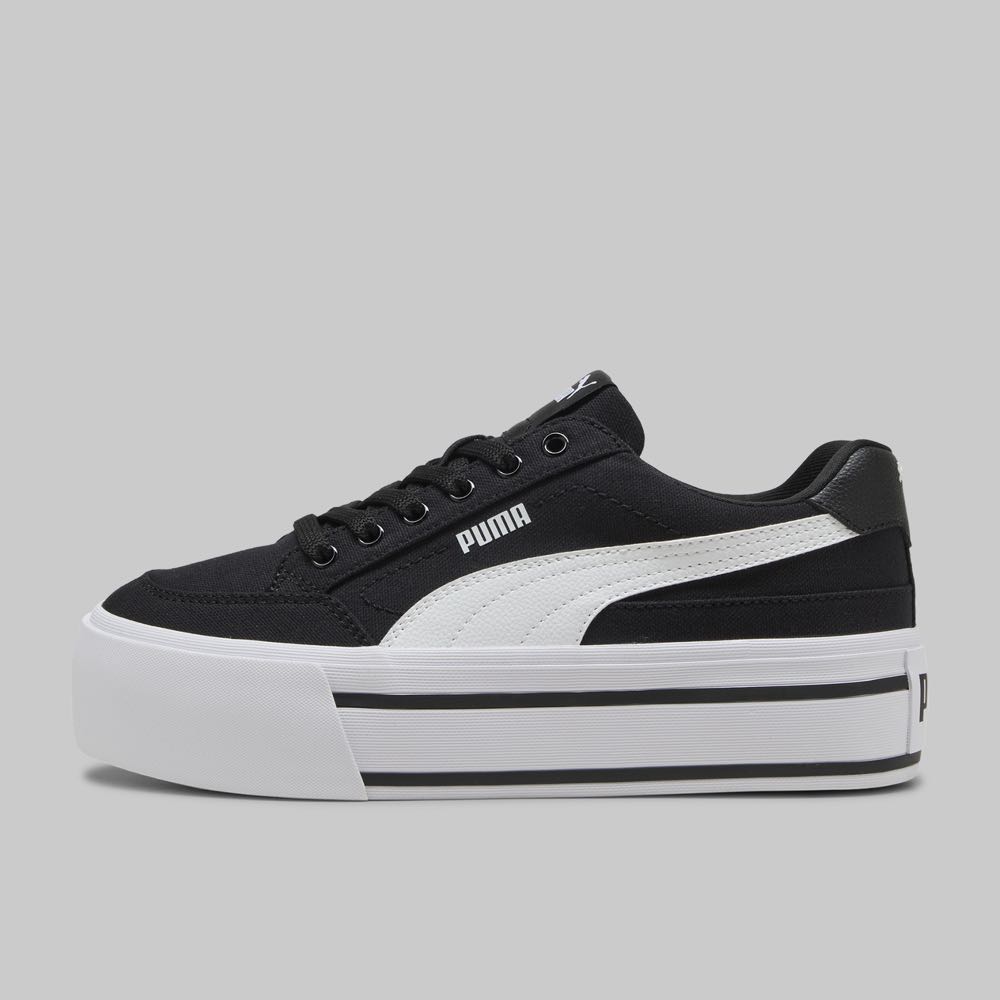 Tenis Puma Court Classic Vulc Platform Mujer