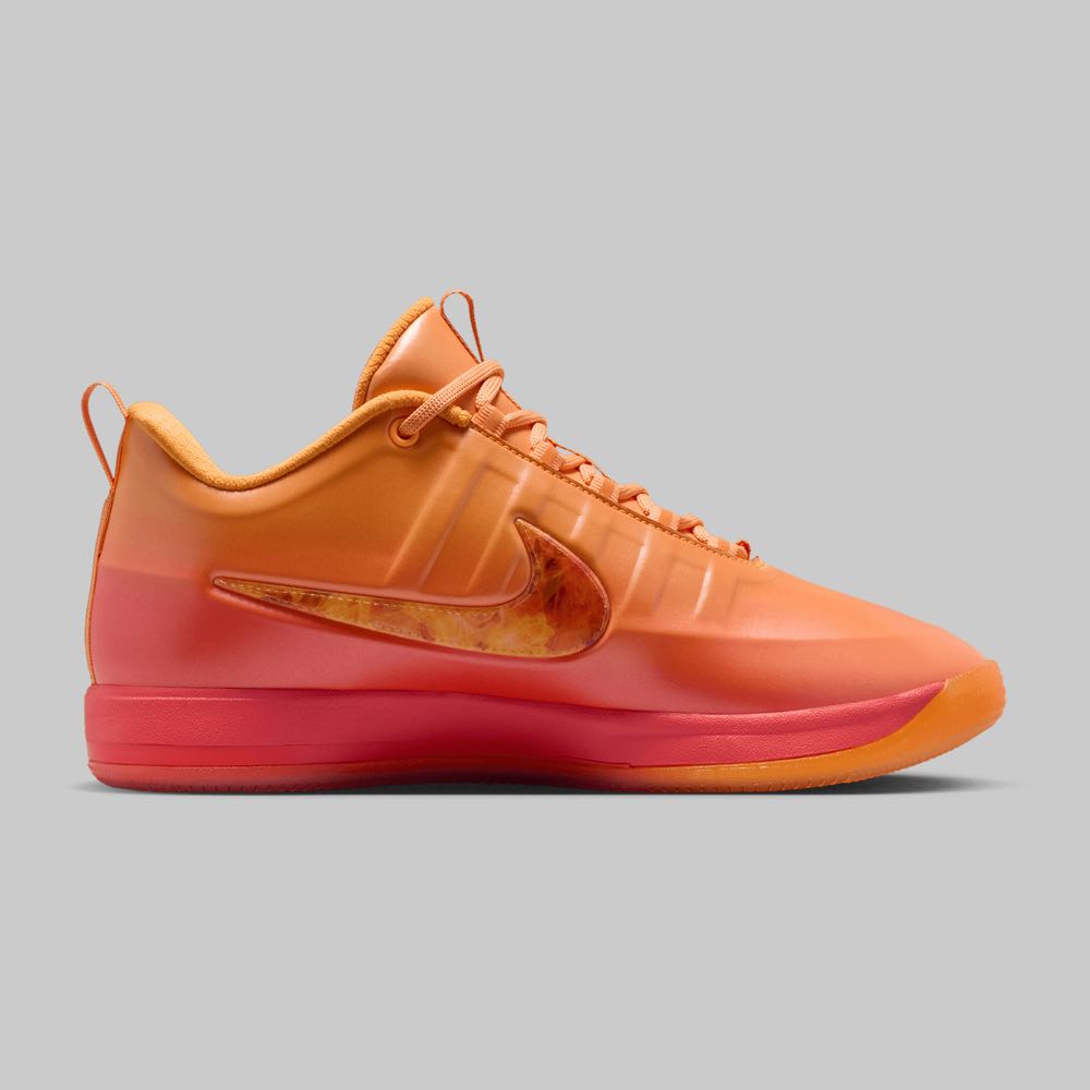 Tenis Nike Book 2 The Phoenix Hombre Color Naranja/Negro