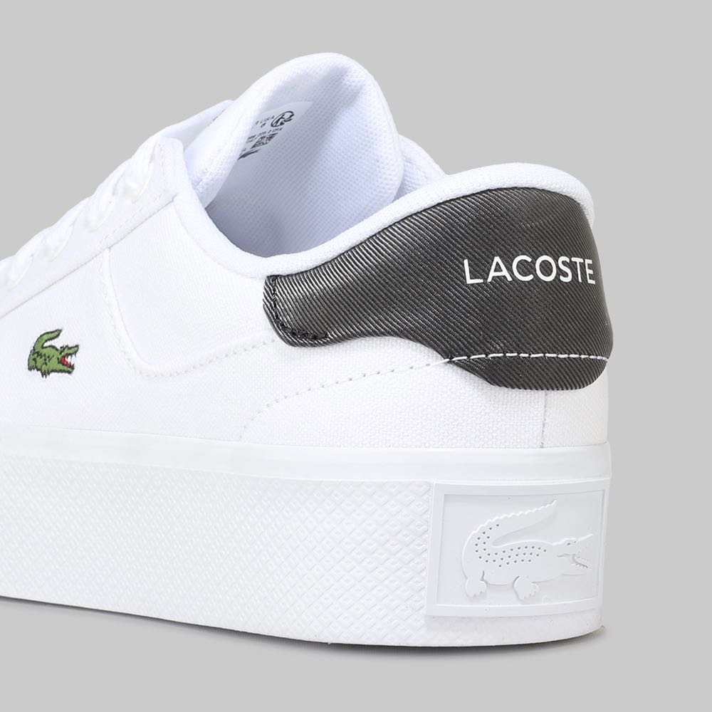 Lacoste Ziane Nuevas Zapatillas Lacoste Zapatillas Lacoste Ziane Platform  NEGRO/BLANCO Vaypol