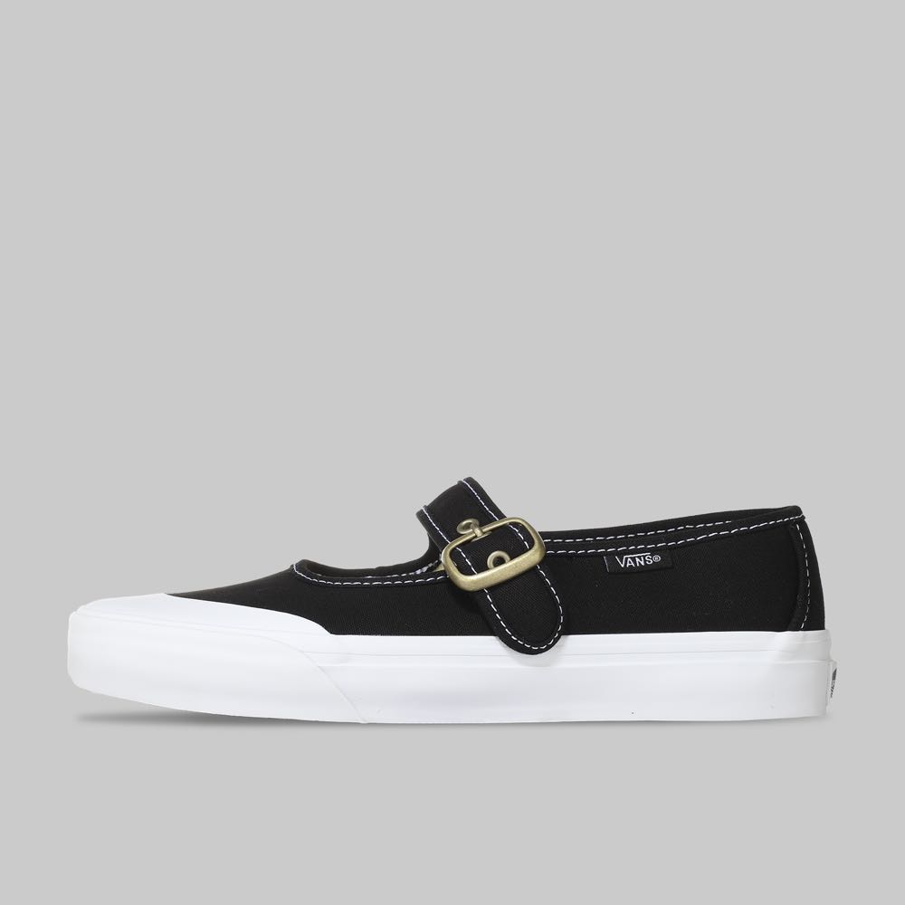 Tenis Vans Mary Jane Mujer Color Negro/Blanco