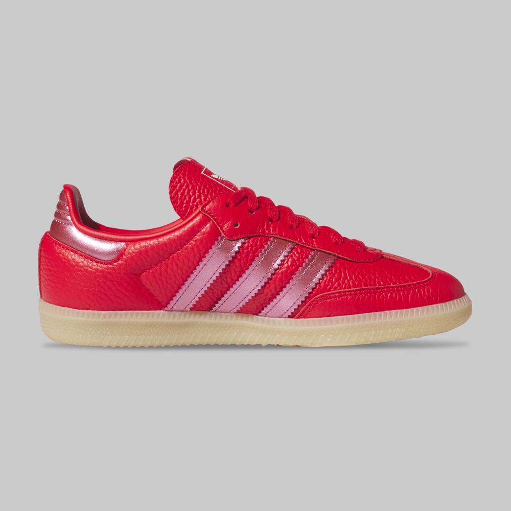 adidas gazelle silver green womens Adidas Samba OG In White Red For Youth main image 1
