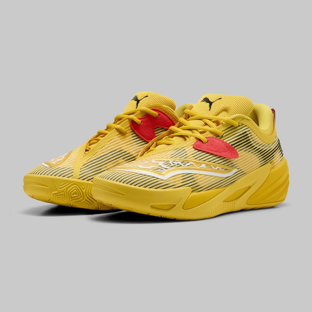 Tenis Puma All-Pro NITRO 2 x Pokemon Hombre Color Amarillo/Negro