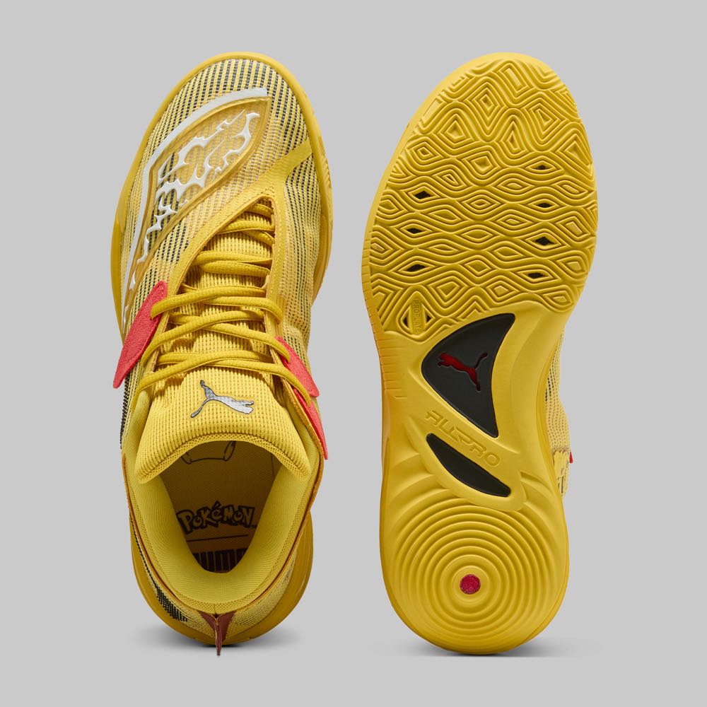 Tenis Puma All-Pro NITRO 2 x Pokemon Hombre Color Amarillo/Negro