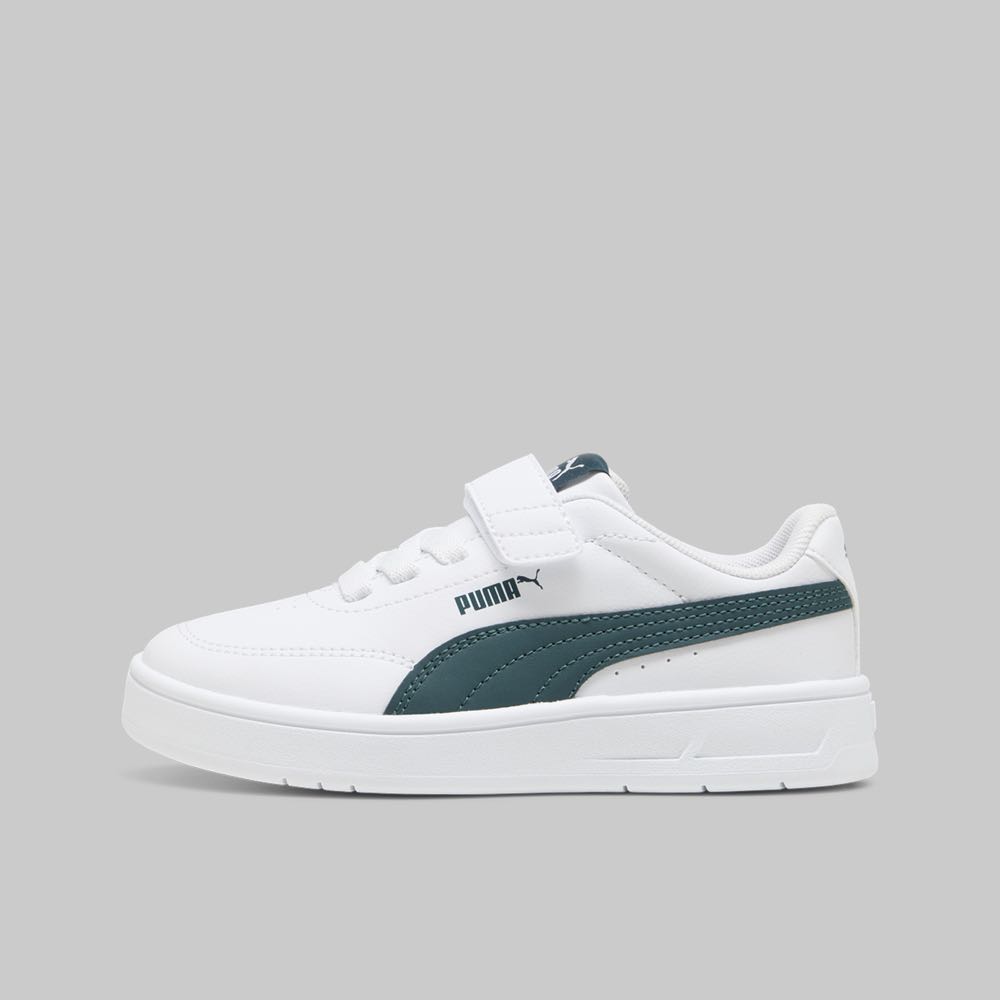 Tenis Puma Court Classic Clean Niño
