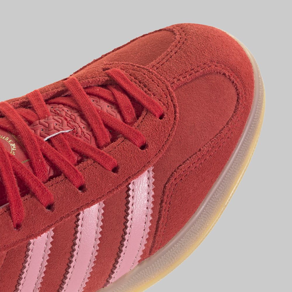 adidas gazelle silver green womens adidas Gazelle Indoor Rojas y Rosas Mujer JS1403 main image 1