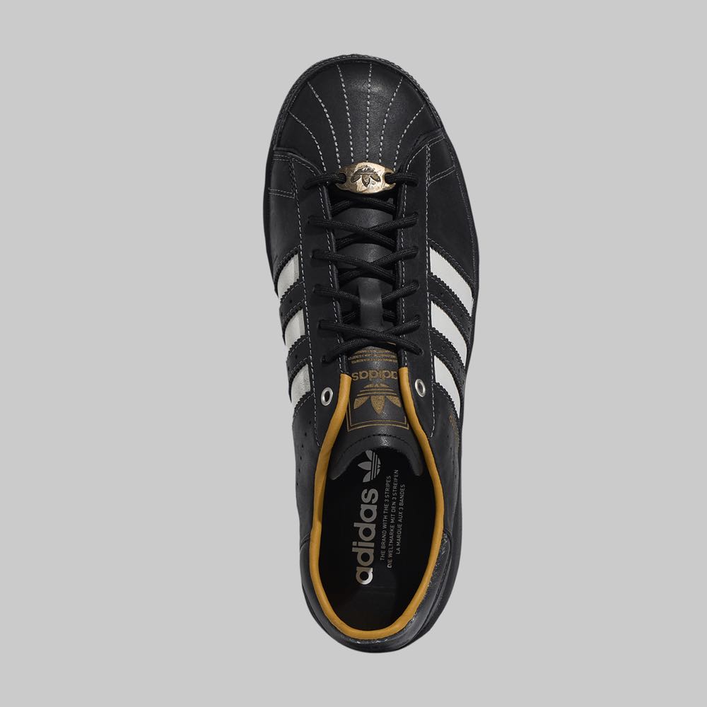 adidas gazelle silver green womens Adidas Superstar ADV 'Soto' Shoes - Core Black / Silver Metallic / Gol main image 1