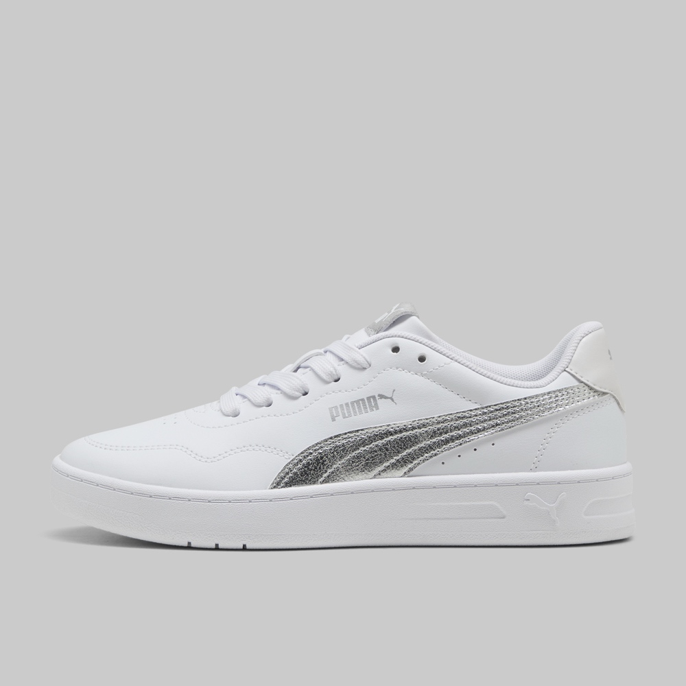 Tenis Puma Court Lally Metallic Whisper Mujer