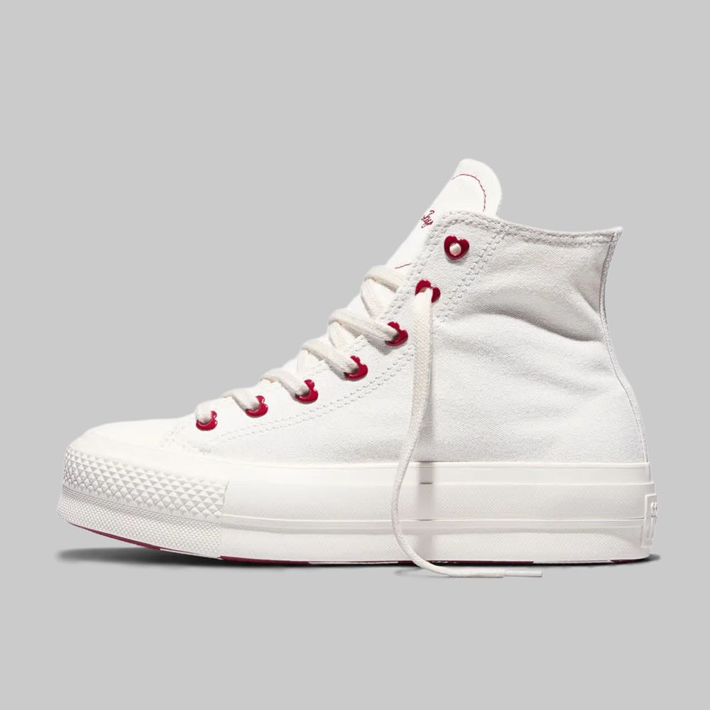 Tenis Converse Ctas Lift Platform San Valentin Mujer
