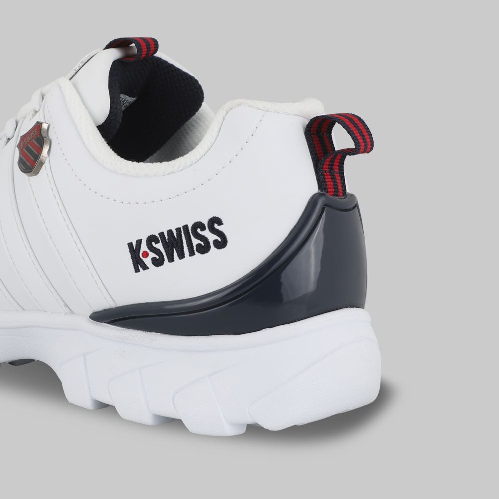 Tenis K-Swiss Haxby Hombre Color Blanco/Blanco