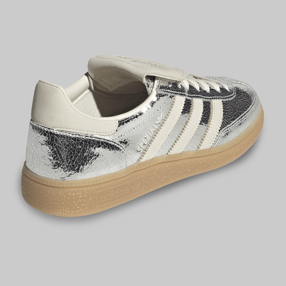 Tenis adidas Handball Spezial Mujer Color Plata/Plata