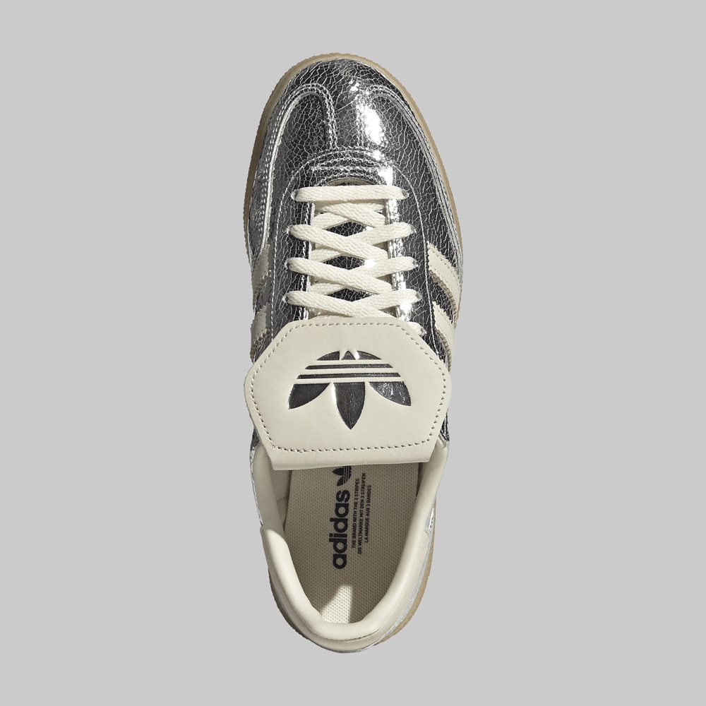 Tenis adidas Handball Spezial Mujer Color Plata/Plata