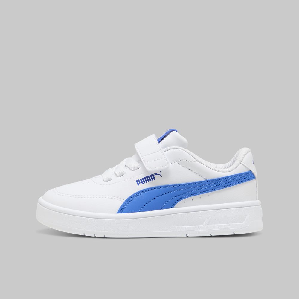 Tenis Puma Court Classic Clean Niño