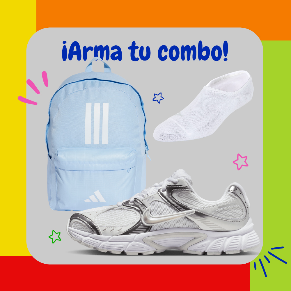 COMBO BACK IS COOL NIKE V5 RNR MUJER BLANCO