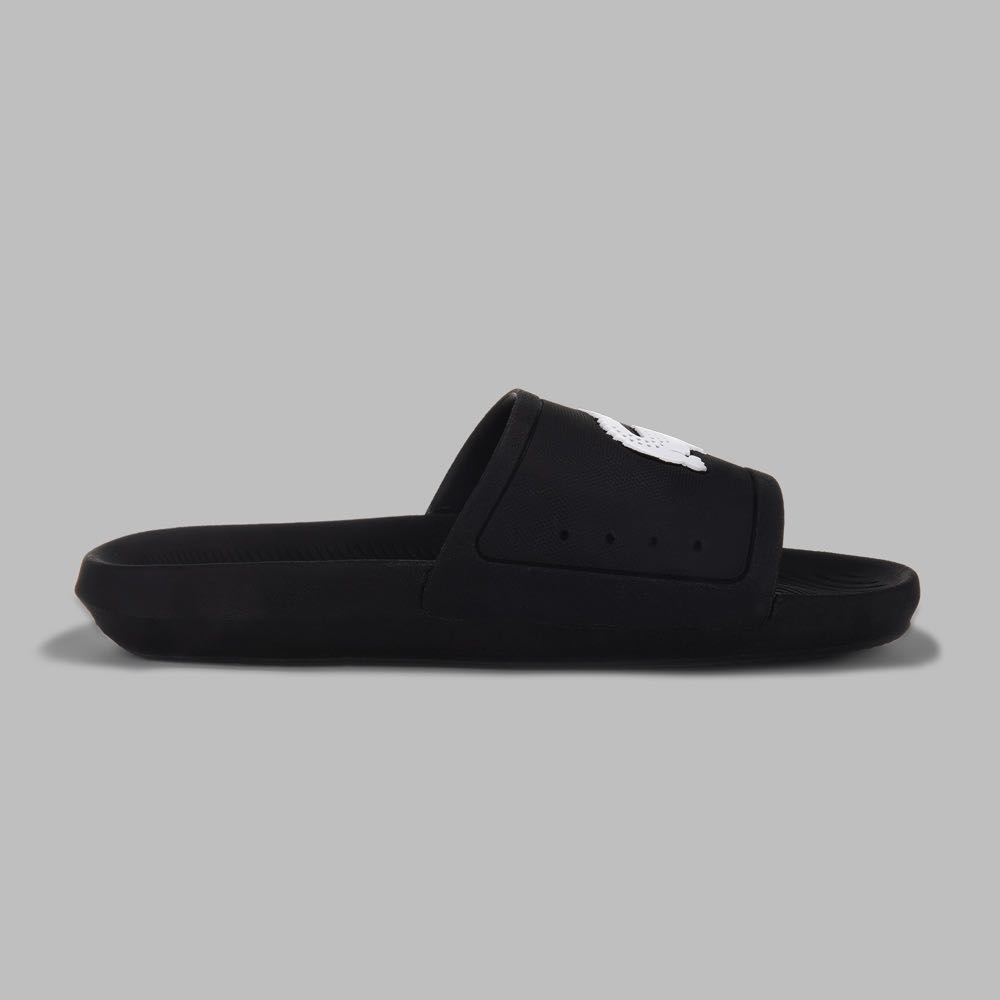 Sandalias Lacoste Croco Slide Mujer