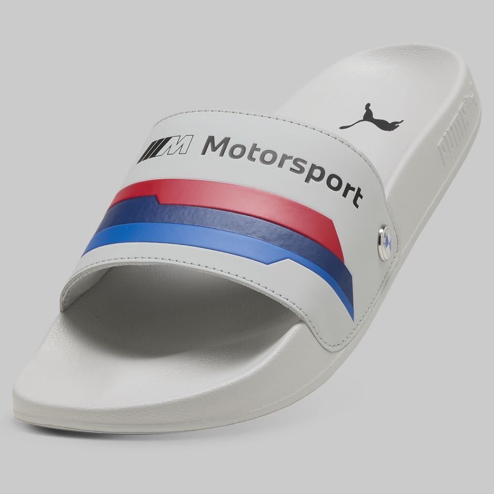 Sandalias Puma Leadcat BMW Motorsport Hombre Color Gris/Gris