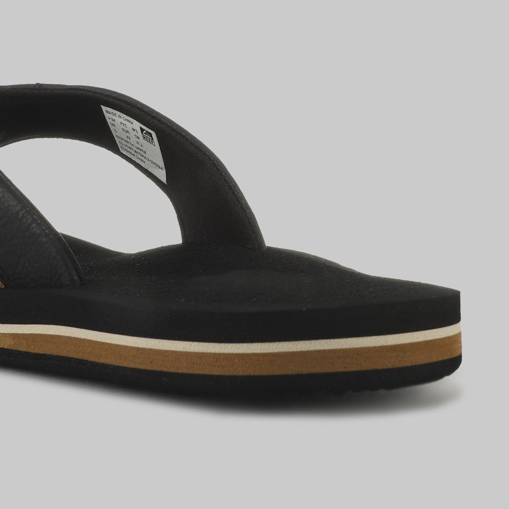 Reef Cushion Dawn – Chanclas Para Hombre Con Suela De Esponja Y Piel Vegana, Cómodas Y Ligeras