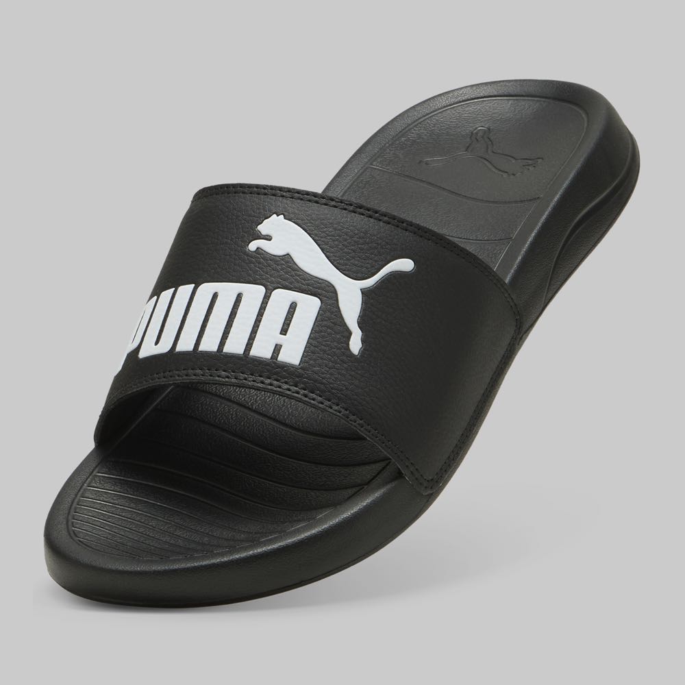 Sandalias Puma Popcat 20 Mujer Color Negro/Blanco