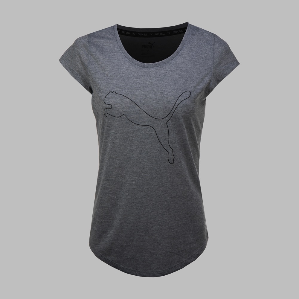Playera Puma Performance Heather Cat Mujer
