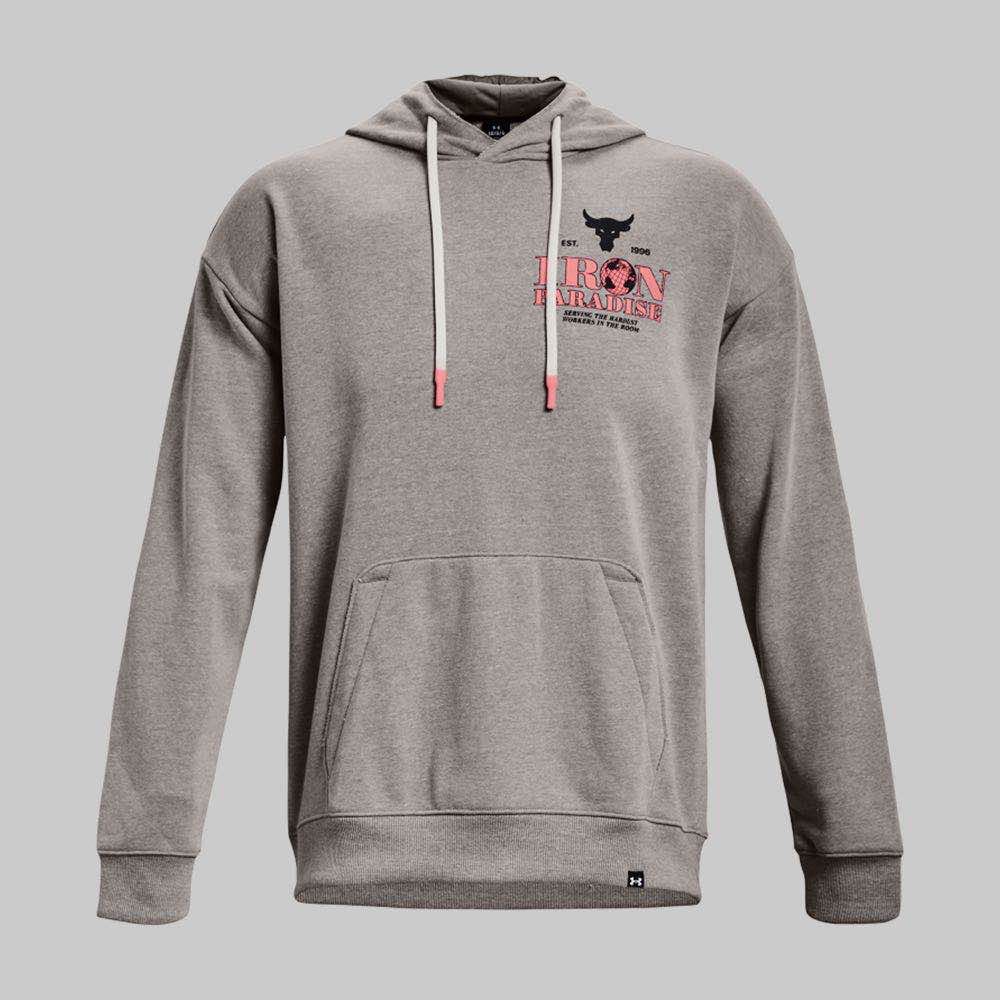 Hoodie Under Armour Project Rock Iron Paradise Hombre