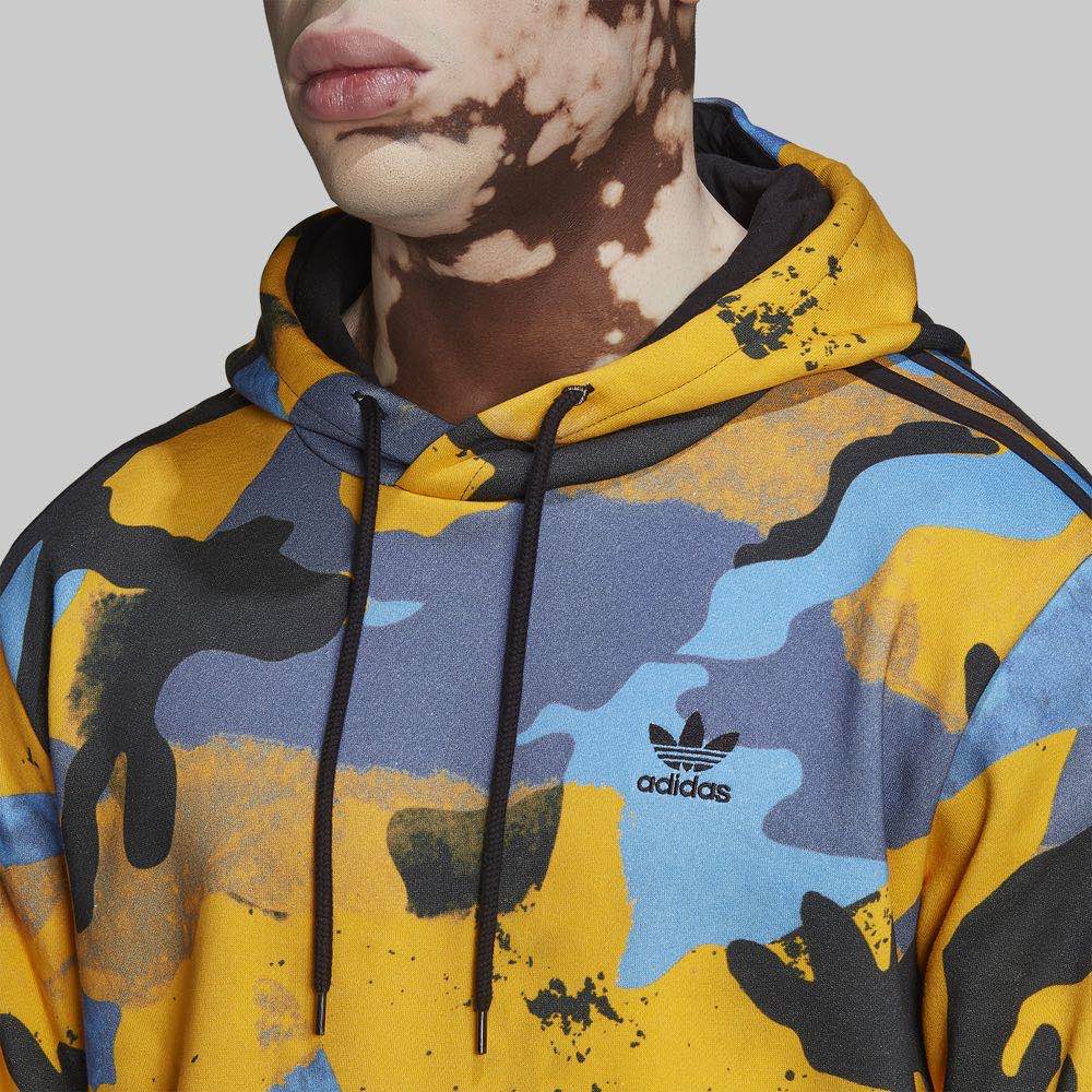 Sweatshirt Sudadera Zebra Adidas COMMUNITY HOODIE ADIDAS NOIR