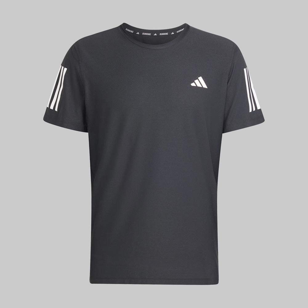 Playera adidas Own The Run Hombre Color Negro/Negro