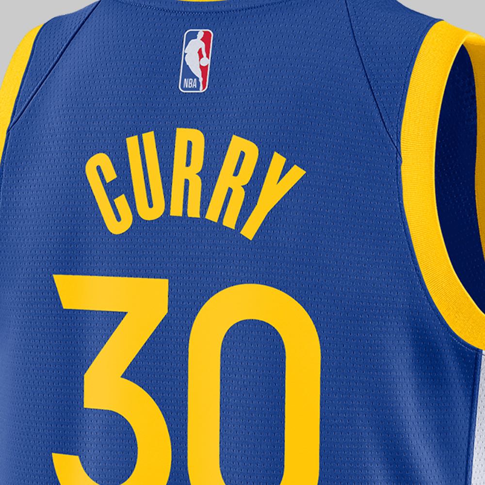 Jersey Nike Golden State Warriors NBA Curry Hombre Color Azul