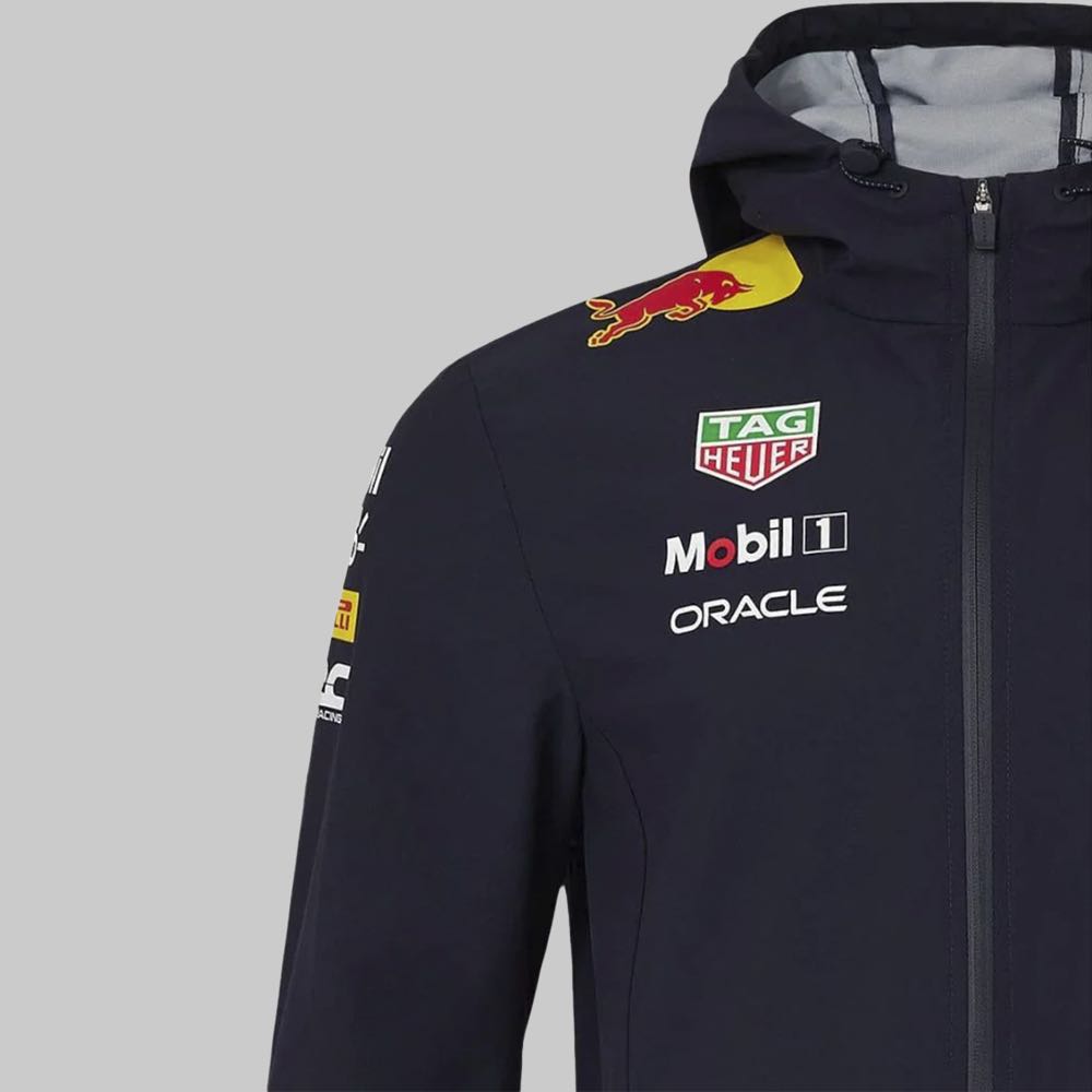 Chamarra Castore Red Bull Racing F1 2024 Hombre Color Azul Marino/Rojo