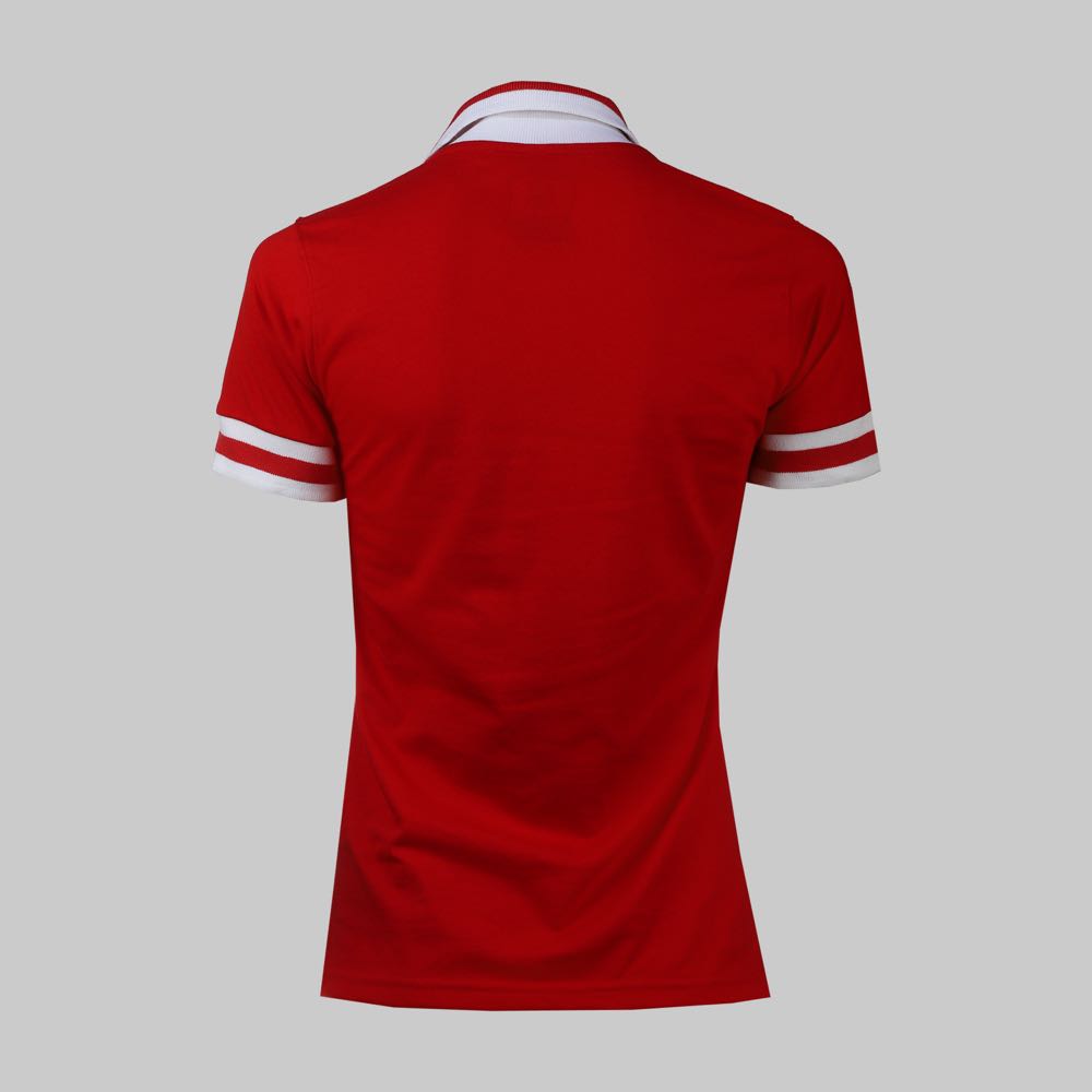 Playera K-Swiss Polo Classic Mujer Color Rojo/Rojo