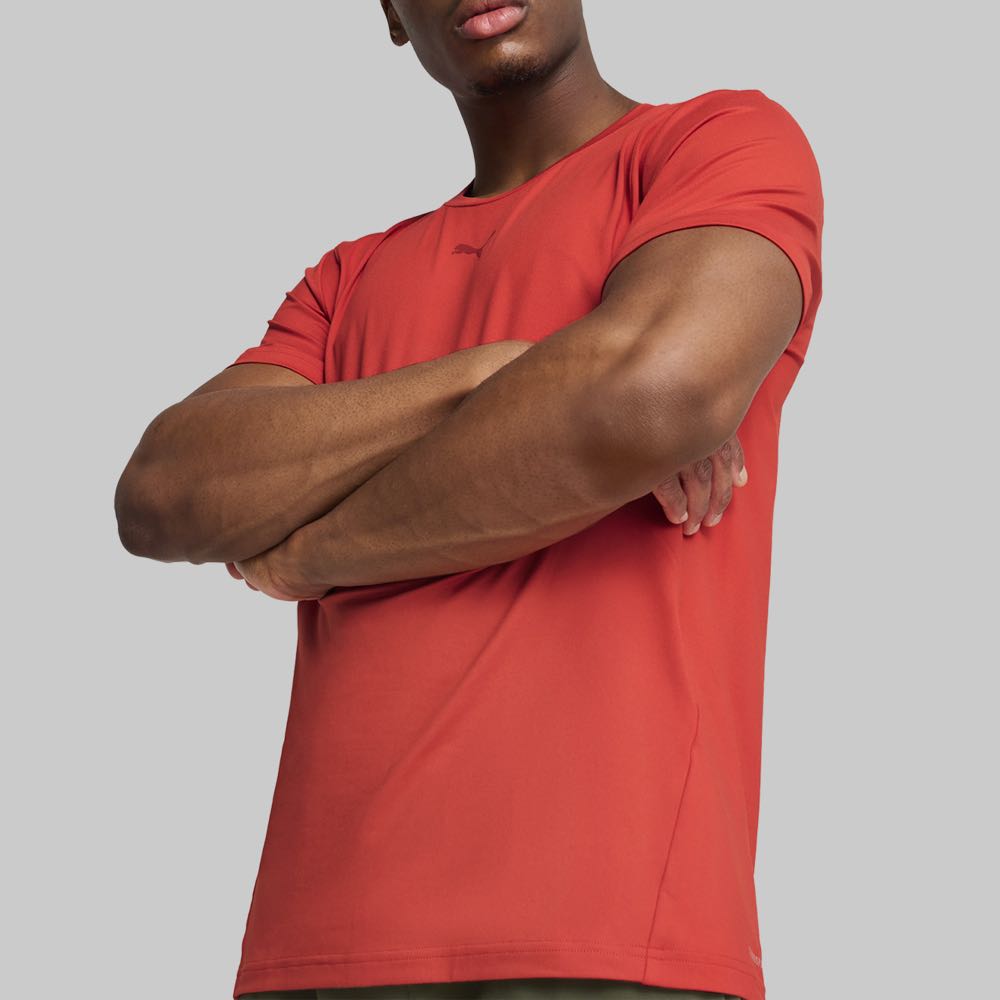 Playera Puma Cloudspun Soft Hombre Color Rojo/Rojo