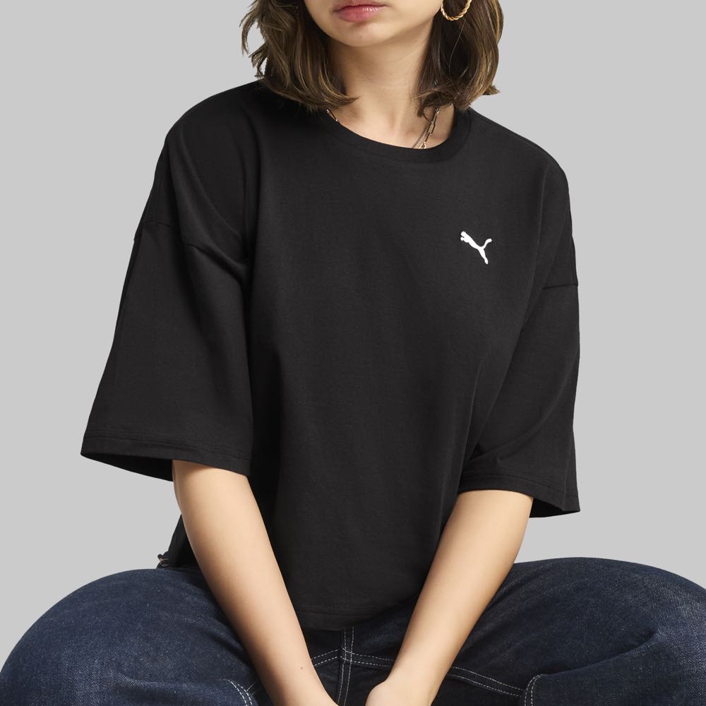 Playera Puma Wardrobe Oversized Mujer