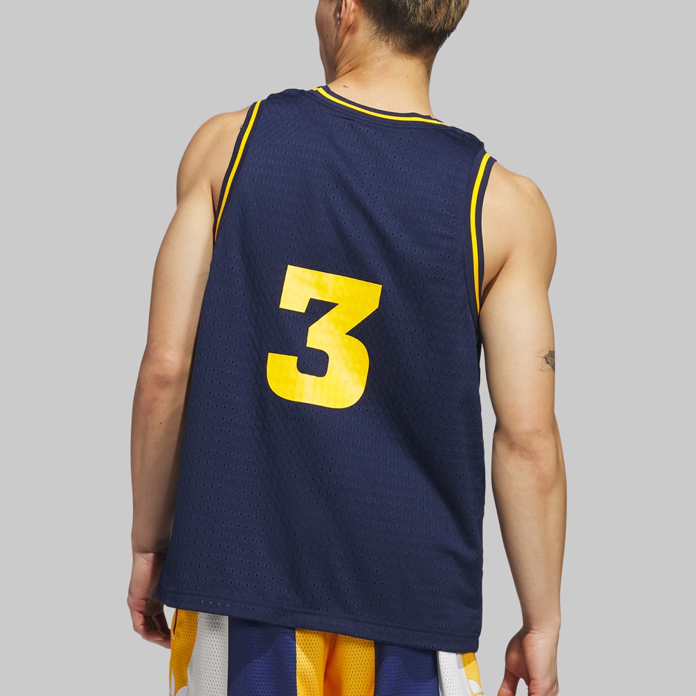 Jersey adidas OG Basketball Hombre Color Azul Marino/Amarillo