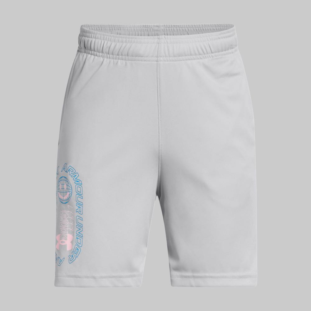 Short Under Armour Tech Summer Joven Color Gris/Gris