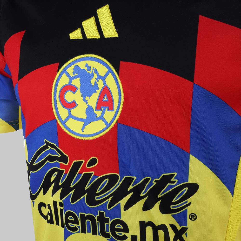 Jersey adidas Club America Home 25-26 Hombre Color Amarillo/Amarillo