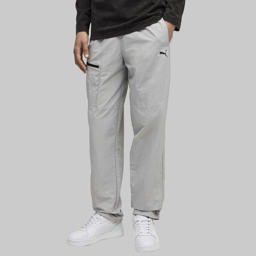 Pants Puma Woven Cargo Hombre Color Gris/Gris