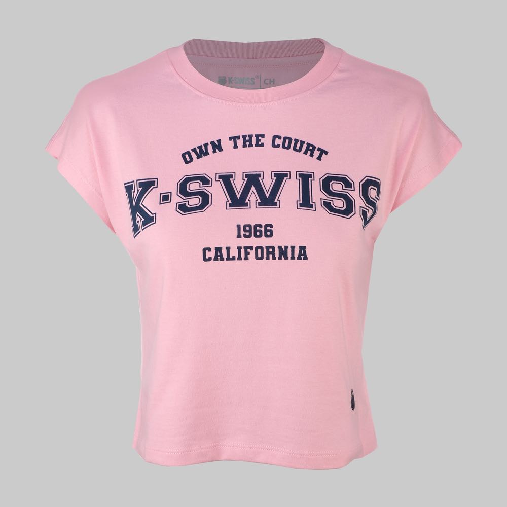 Playera K-Swiss Sleeve Mujer