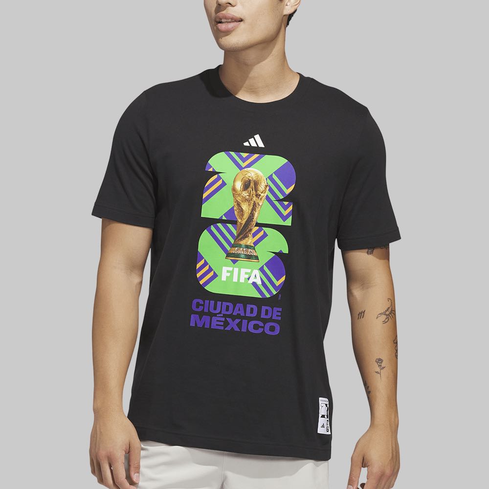 Playera adidas Mundial 2026 Ciudad De México Hombre