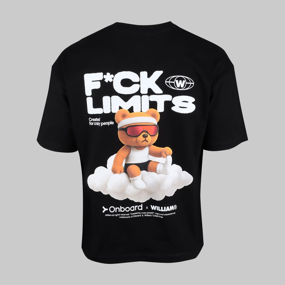Playera Onboard x William Hombre
