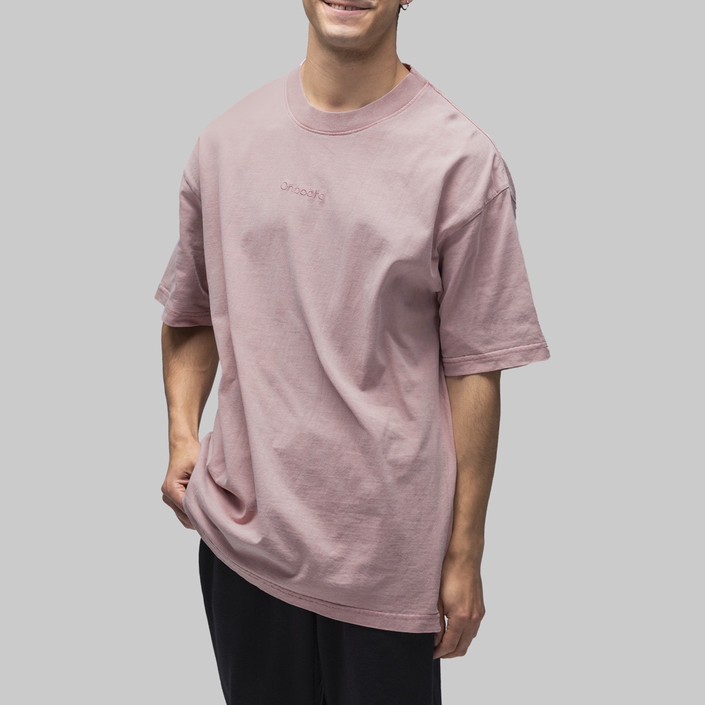 Playera Onboard Faded Oversize Hombre