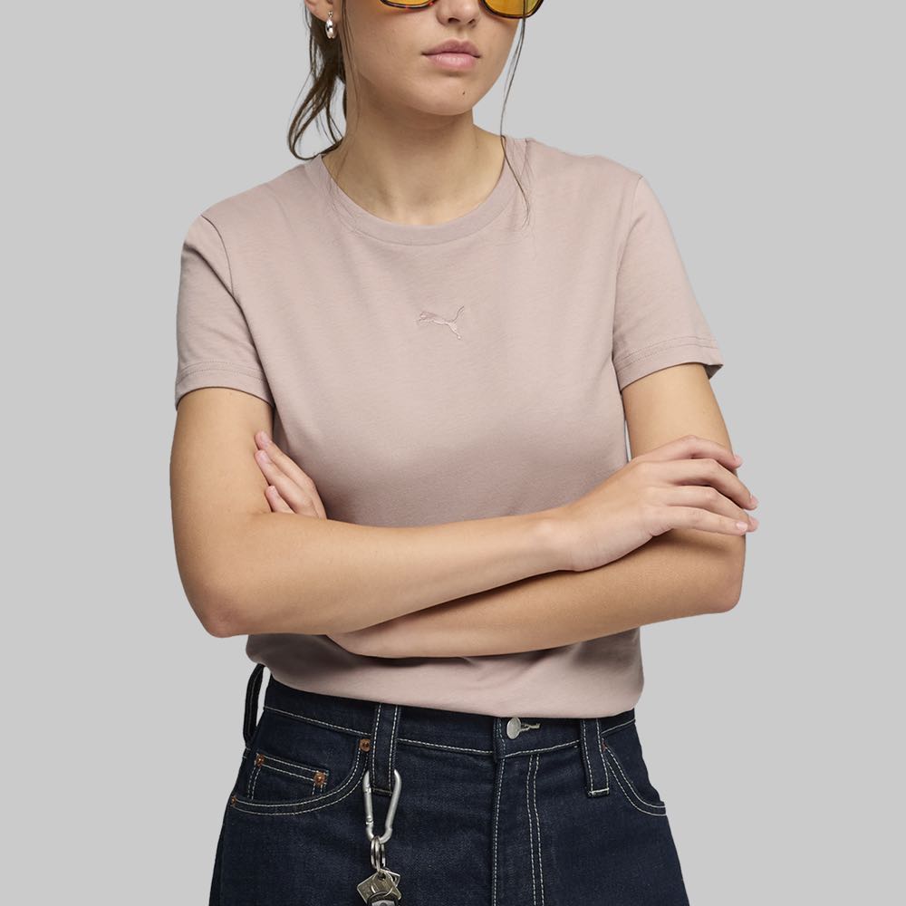 Playera Puma Essentials Cat Mujer