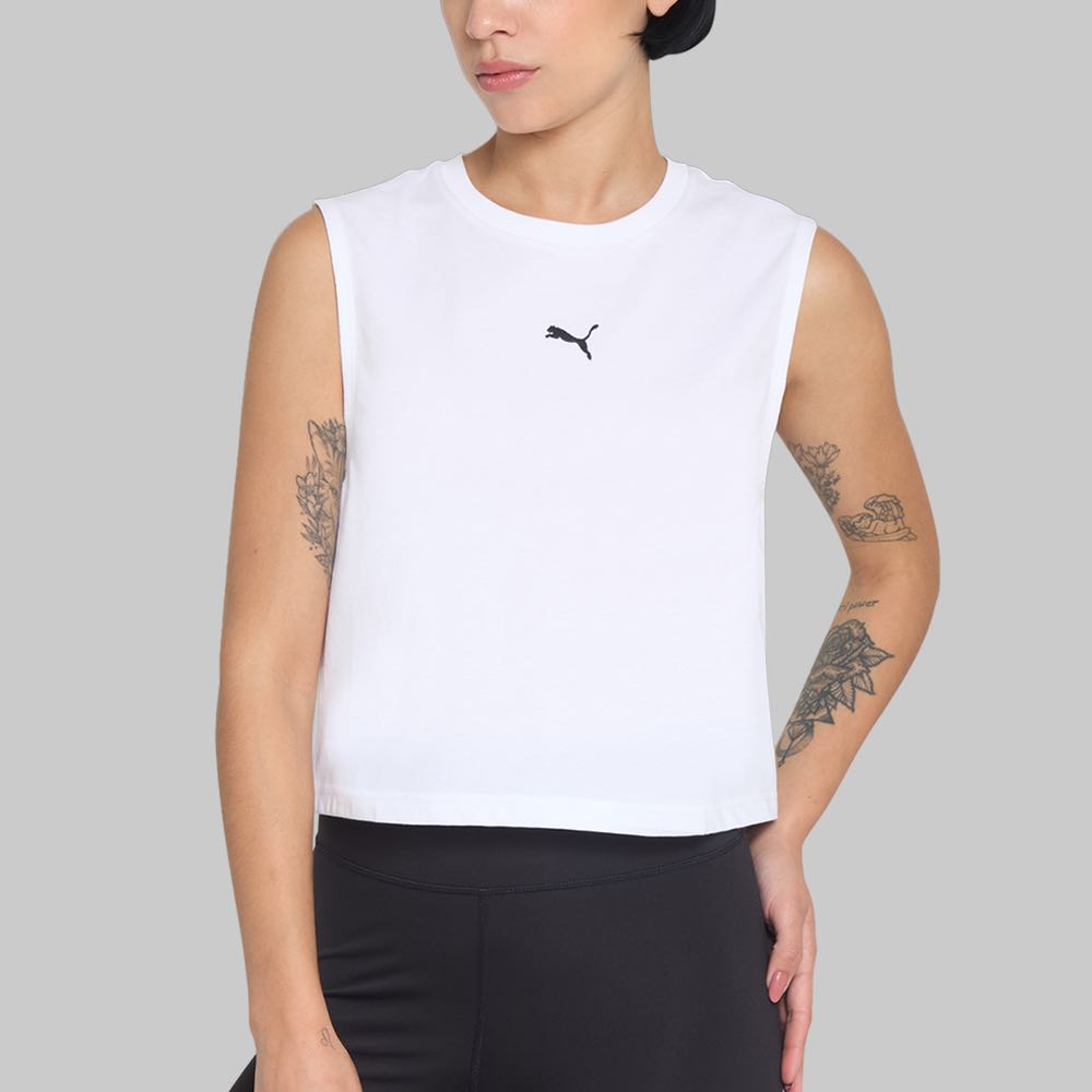 Tank Puma Cropped Mujer