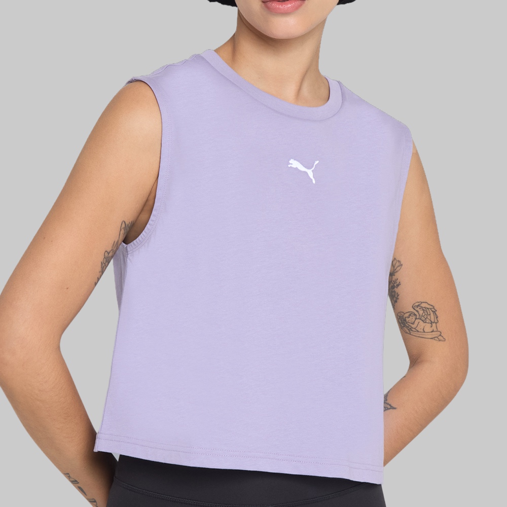 Tank Puma Cropped Mujer